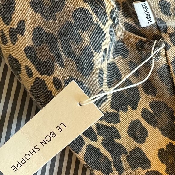NWT Le Bon Shoppe city shorts - leopard - Picture 5 of 5